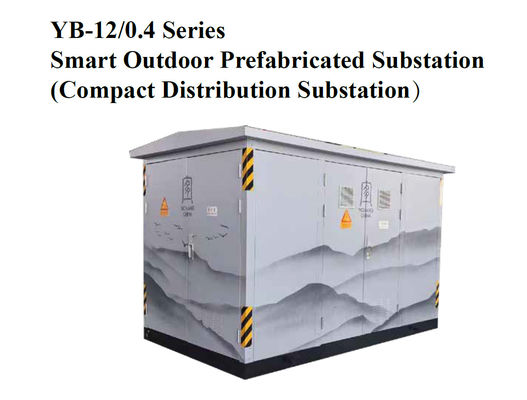 Sottostazione prefabbricata esterna intelligente (sottostazione di distribuzione compatta) 12-40,5KV